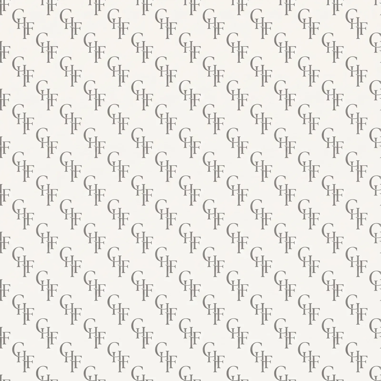 GINA HF — the GHF monogram printed across tissue paper